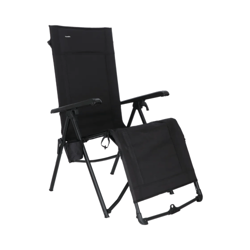 Festo relaxstoel vouwbaar graphite black