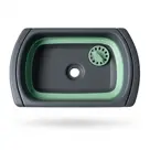 Opvouwbare Afwasteil 8L Met Stop - Hem