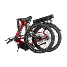 Lacros Scamper S600XL rood opvouwbare e-bike