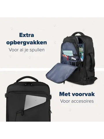 Reistas – 40L – Zwart