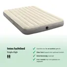Luchtbed - Intex Single - 2P - 152x203 cm
