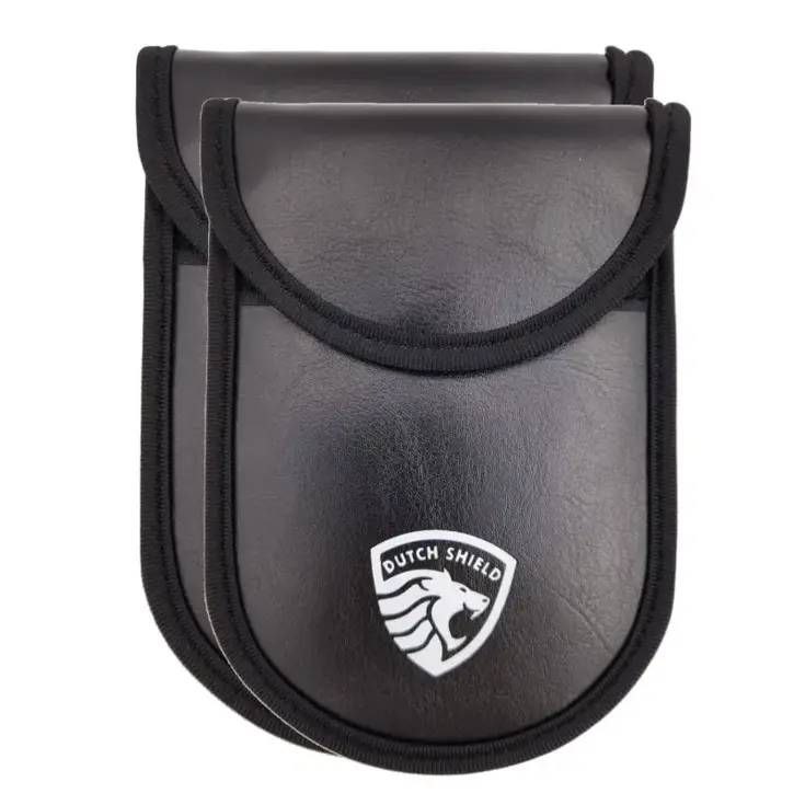 Dutch Shield 2x RFID Autosleutel hoesje zwart