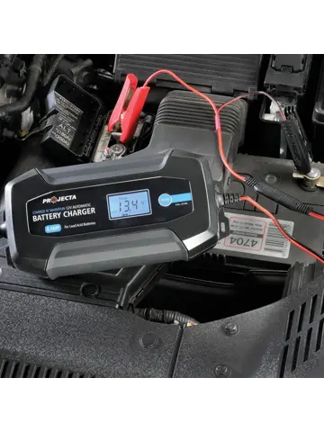 AC080 8 fase autom. acculader, 8,0 A, 12 V