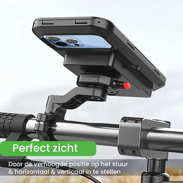 Telefoonhouder Fiets met powerbank 5.000 mAh