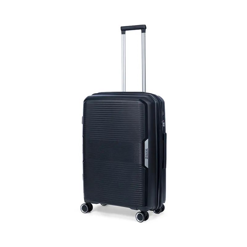 Travelz  Swinger Koffer met Expander 67cm  Zwart main product image