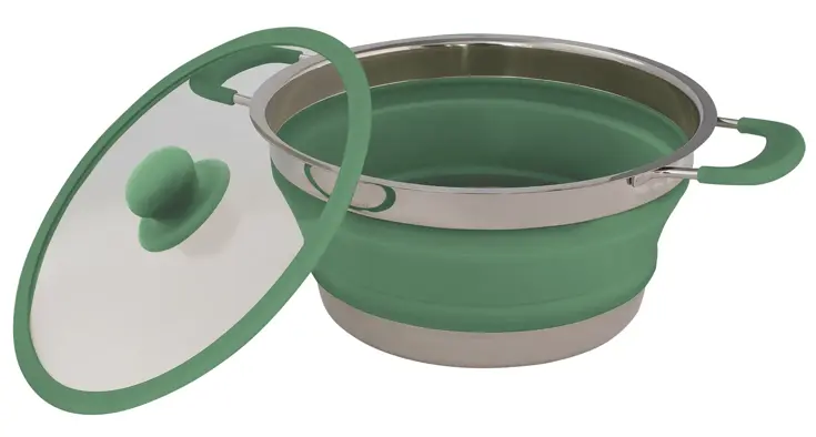 Eurotrail Opvouwbare Pan met deksel L
