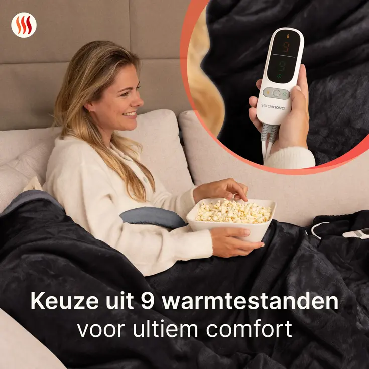 Seranova Elektrische Deken XXL - 200x180 cm