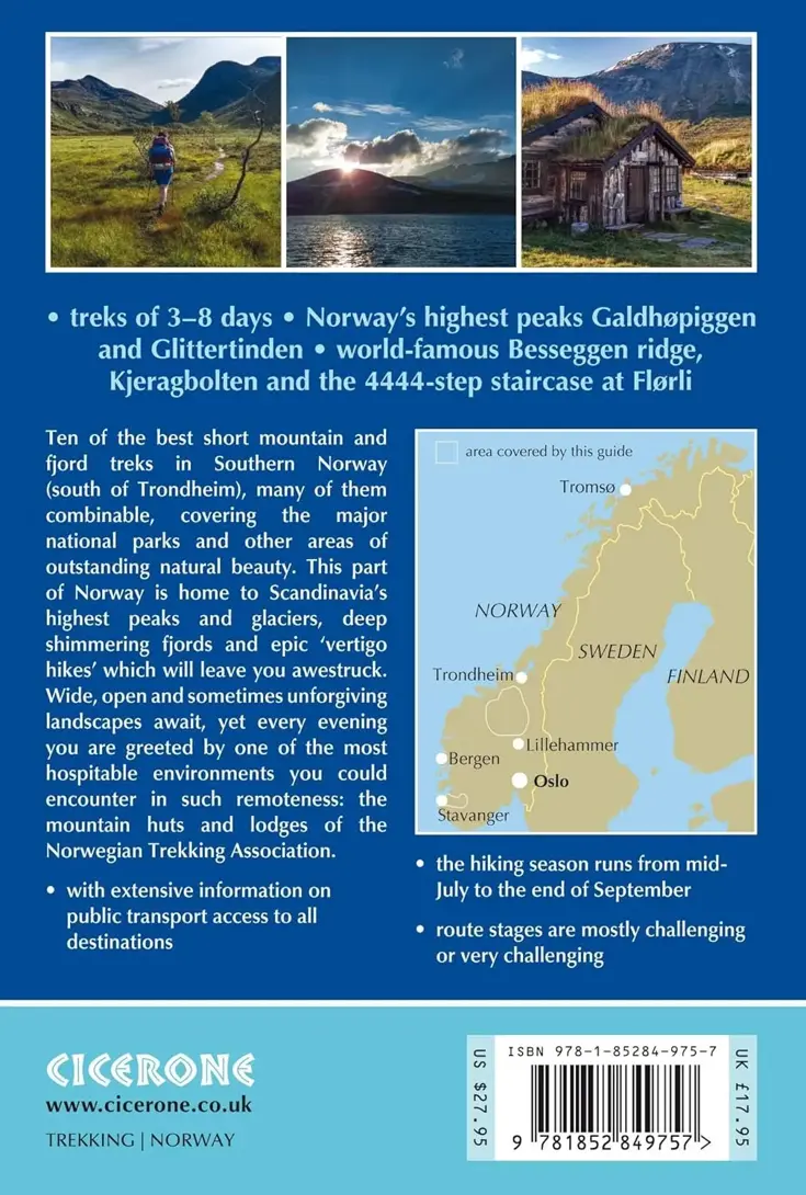 Wandelgids Hiking in Norway - South