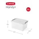 Curver Handy+ Opbergbox - 35L - 3 stuks