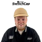 Vizorz SwitchCap fietshelm - Cap Beige