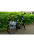Voltano Dubbele Fietstas Floral Elegance