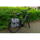 Voltano Dubbele Fietstas Floral Elegance