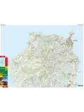 Wandelkaart WKE5 Gran Canaria Noord  Zuid