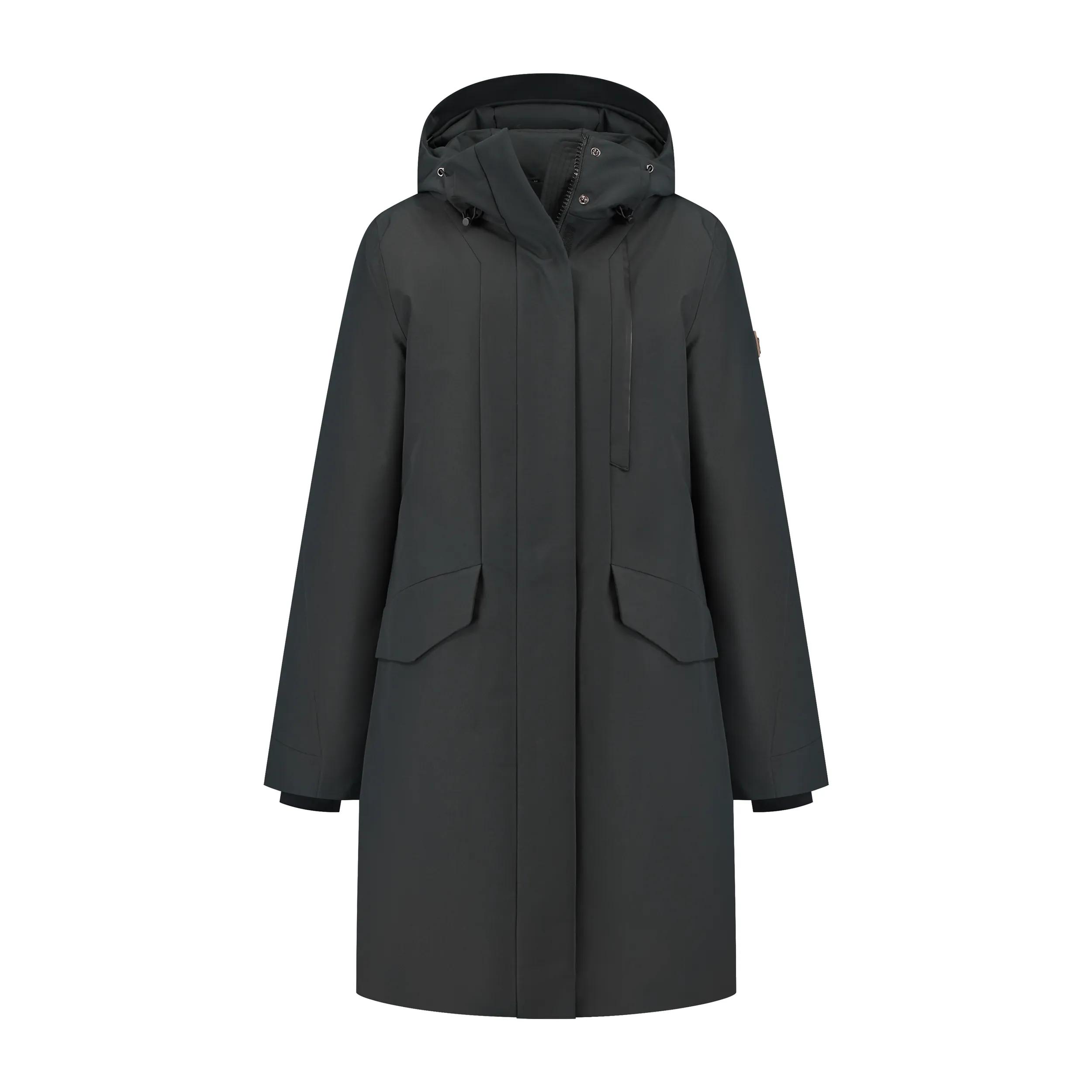 Travelin' Bodil  Dames parka  Zwart main product image