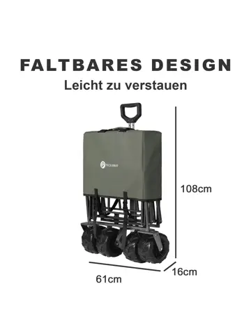 Packaway Opvouwbare Bolderkar 80KG