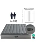 Luchtbed - Intex - 2P - 152x203 + Pomp
