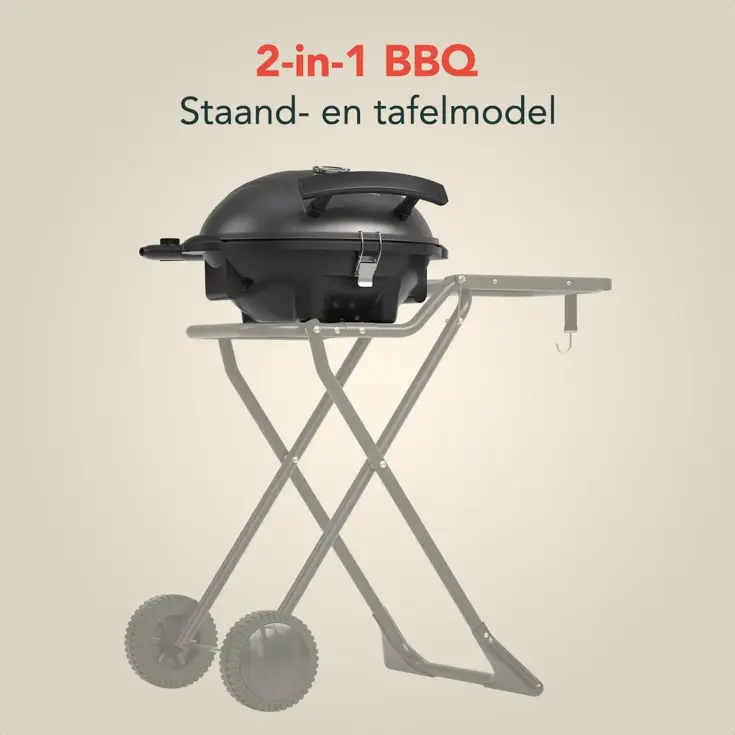 Elektrische BBQ – 2400W – Zwart