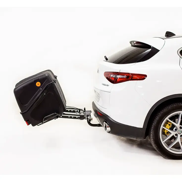 Towbox V1 - Trekhaakkoffer Zwart 280L