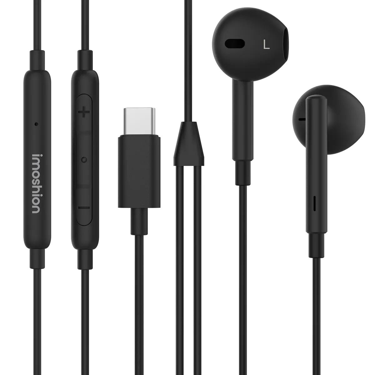 Imoshion  Wired in-ear headset Type-C  Zwart main product image