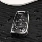 TPU Sleutelhoesje VW - Skoda - Seat Cupra zwart B3