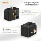 Drivv. Universele Wereldstekker - 45W