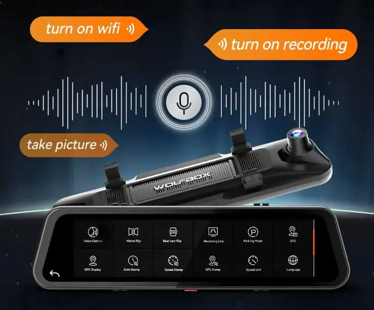 G900 Tripro bumper 3CH 4K Wifi GPS 256gb Mirror