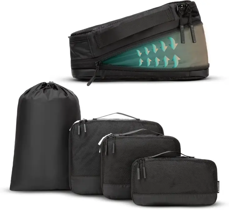 Remodius Packing Cubes Set 4-delig met Compressie