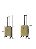 Kofferset 4 delige ABS 29 39 74 en 95L TSA-slot