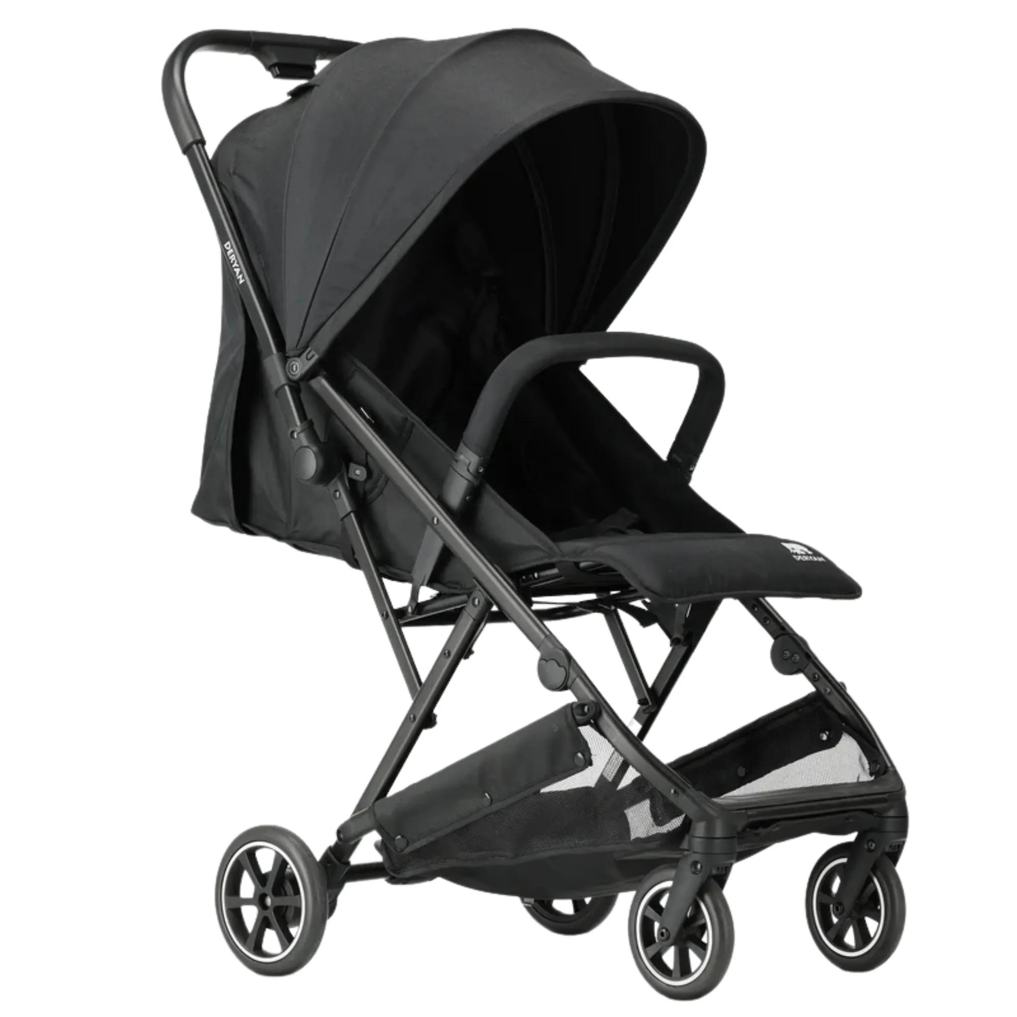 Deryan Easy Luxe Lichtgewicht Buggy  Zwart