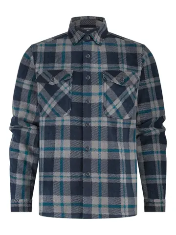 Olev - Gevoerd overshirt heren - Human Nature