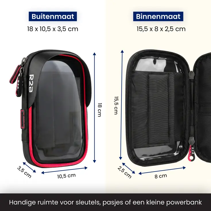 Telefoonhouder Fiets en Motor Waterdicht