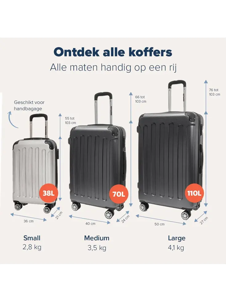 Handbagage Koffer – 38L
