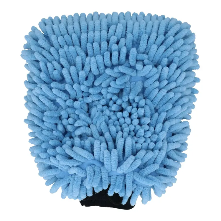Chenille microvezel washandschoen voor auto