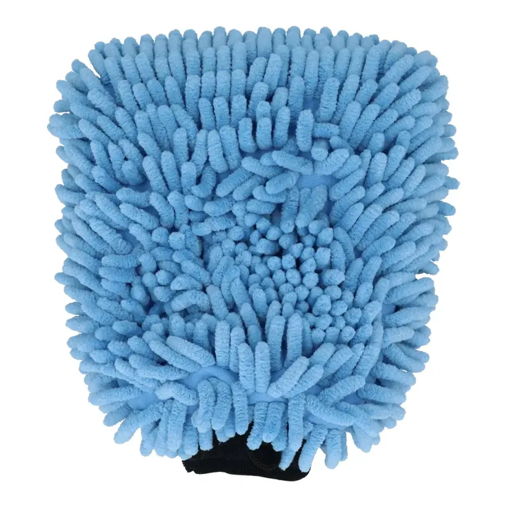 Chenille microvezel washandschoen voor auto