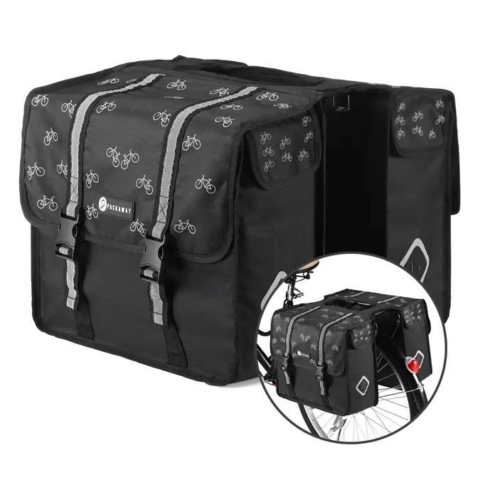 Packaway Dubbele Fietstassen 36L