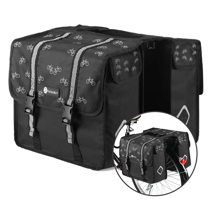 Packaway Dubbele Fietstassen 36L