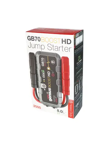 2000A Jumpstarter voor 12V accu's en USB opladen