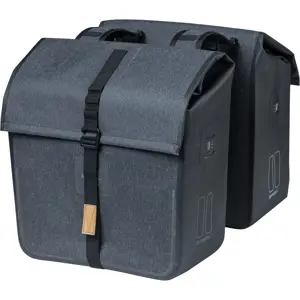 Basil tas dubbel Urban dry charcoal melee 50L