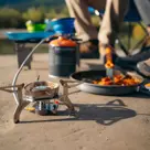 Glacier Gasbrander met Externe Slangverbinding