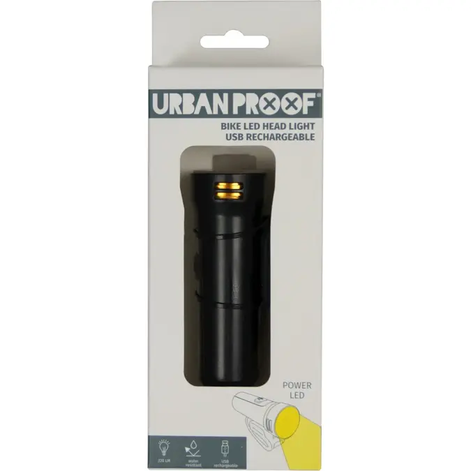 Urban Proof koplamp High Brightness usb