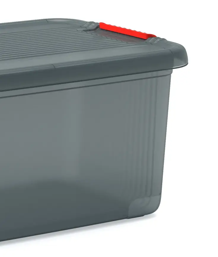 K Latch Opbergbox L - 43L - grijs