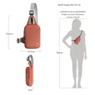 Voyages Anti-diefstal Compact Sling Tas