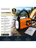 Noodpakket XXL-Noodradio, Kooktoestel & Powerbank