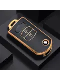 TPU Sleutelhoesje voor Mazda goud C2