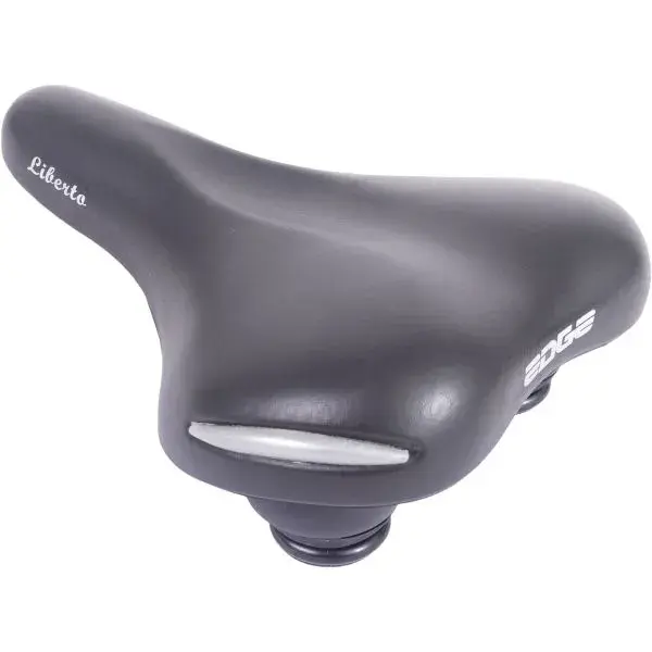 Edge Fietszadel Liberto - Zwart
