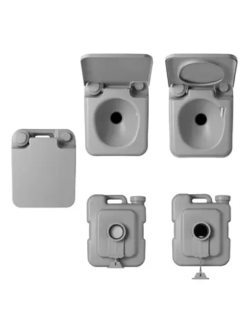 ProPlus Draagbaar Toilet - tank 10 L
