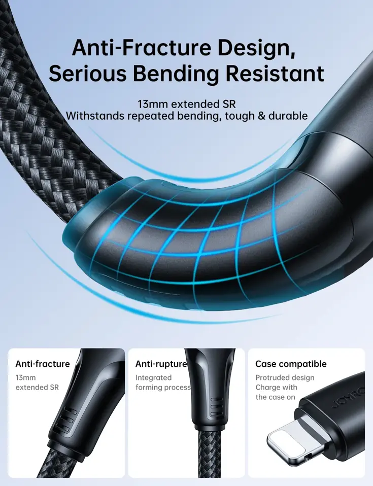 USB-C/Lightning Kabel - 0.25m