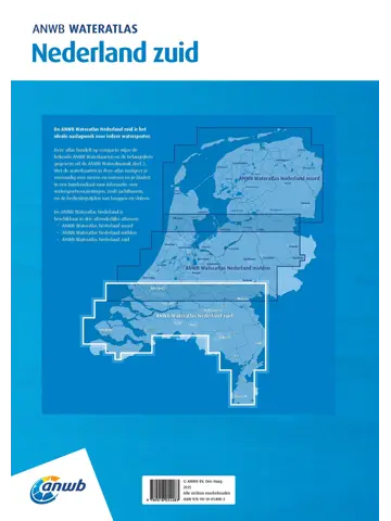 ANWB Wateratlas Nederland Zuid