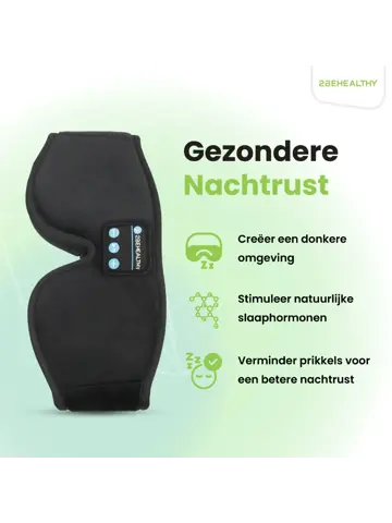 3D Slaapmasker met Bluetooth