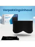 Slaapmasker Katoen - Zwart